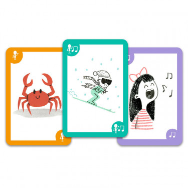 PUICK PUICK jeu de cartes DJECO 5071