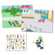 Stickers épais et repositionnables "Fanfare" DJECO 9947