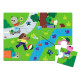 Coffret 5 jeux "A la ferme" DJECO 8275 - Memo Domino Loto Puzzle Ludo