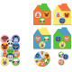 Coffret 5 jeux "A la ferme" DJECO 8275 - Memo Domino Loto Puzzle Ludo