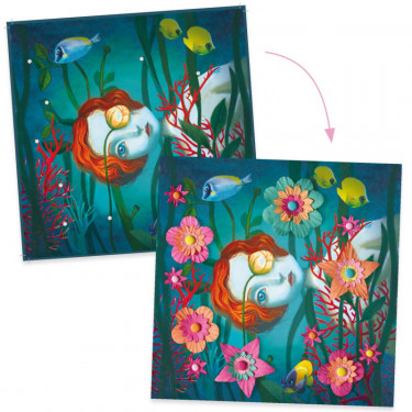 "Rock'n'Roses" Tableaux en 3D - Benjamin Lacombe - DJECO 9455