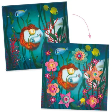 "Rock'n'Roses" Tableaux en 3D - Benjamin Lacombe - DJECO 9455