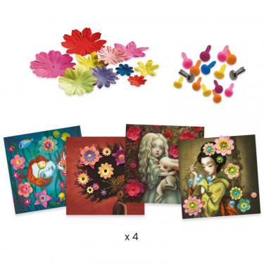 "Rock'n'Roses" Tableaux en 3D - Benjamin Lacombe - DJECO 9455