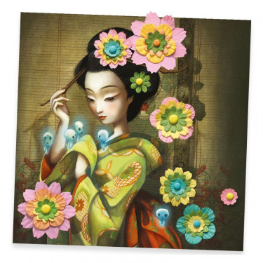 "Rock'n'Roses" Tableaux en 3D - Benjamin Lacombe - DJECO 9455