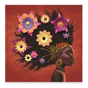 "Rock'n'Roses" Tableaux en 3D - Benjamin Lacombe - DJECO 9455