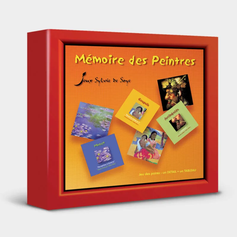 Mémory "Mémoire des Peintres" jeu de paires Sylvie de Soye