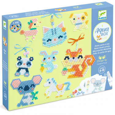 Coffret Atelier Perles à eau - Aqua Box "Fourrures" DJECO 9414