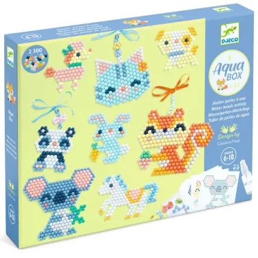 Coffret Atelier Perles à eau - Aqua Box "Fourrures" DJECO 9414