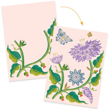 Coffret Atelier Gravure "Passiflore" DJECO 9352