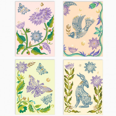 Coffret Atelier Gravure "Passiflore" DJECO 9352