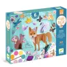 Fluffy Box Coffret d'activités créatives pour enfant DJECO 9329