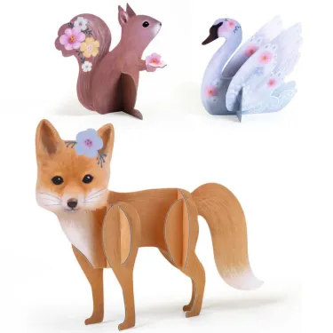 Fluffy Box Coffret d'activités créatives pour enfant DJECO 9329
