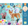 Fluffy Box Coffret d'activités créatives pour enfant DJECO 9329