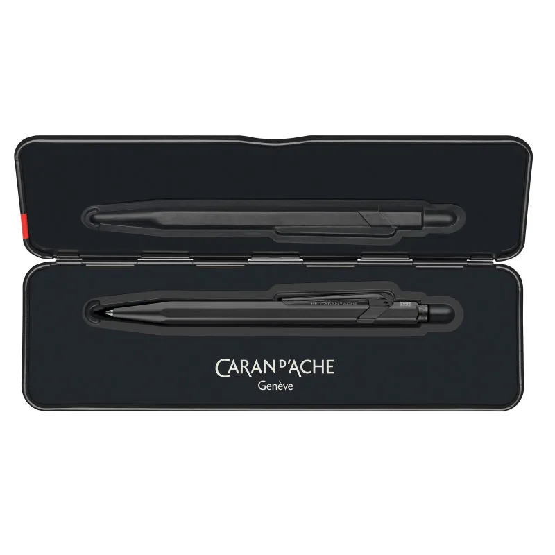 Stylo Bille Noir 849™ Collection Black Code avec étui - Caran d'Ache
