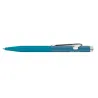 Stylo Bille 849™ Paul Smith avec étui - Caran d'Ache - Bleu cyan/Bleu acier