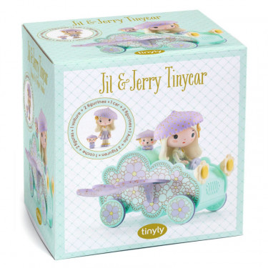 Jil & Jerry Tinycar figurine tinyly Djeco 6939