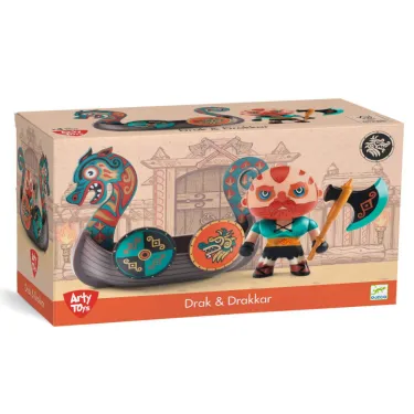 Drak & Drakkar, figurine Arty Toys DJECO 6849