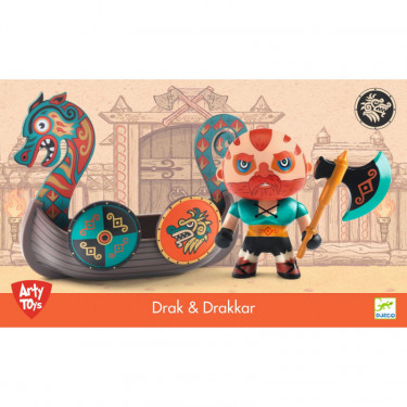 Drak & Drakkar, figurine Arty Toys DJECO 6849