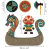 Drak & Drakkar, figurine Arty Toys DJECO 6849