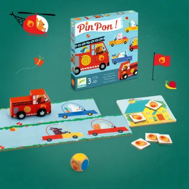 PinPon ! jeu de coopération DJECO 8571