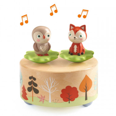 Boîte à musique magnétique "Melody of the Woods" DJECO 6065