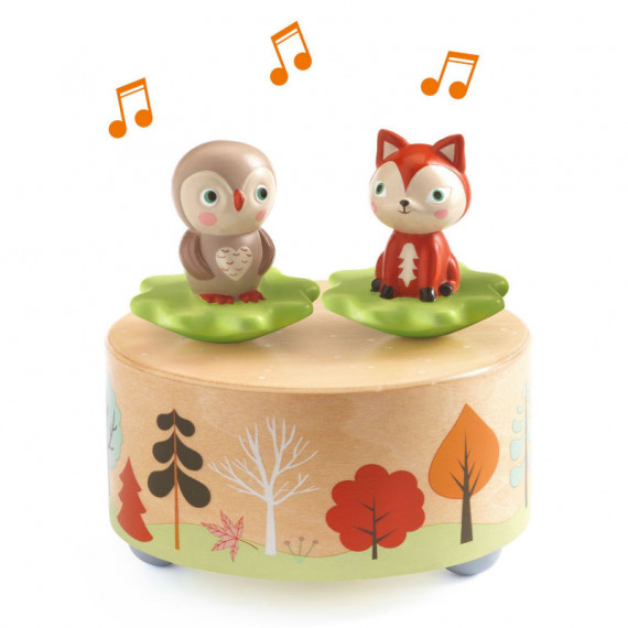 Boîte à musique magnétique "Melody of the Woods" DJECO 6065