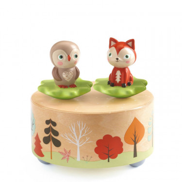 Boîte à musique magnétique "Melody of the Woods" DJECO 6065