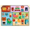 "Puzzlo House" Puzzle en bois 22 pcs DJECO 1834