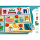 "Puzzlo House" Puzzle en bois 22 pcs DJECO 1834