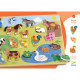"Puzzlo Campo" Puzzle en bois 22 pcs DJECO 1835