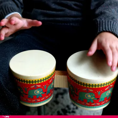 Bongo - Tambours en bois pour enfant DJECO 6022