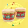 Bongo - Tambours en bois pour enfant DJECO 6022