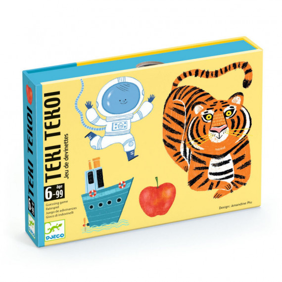 Jeu de devinettes TEKI TEKOI - jeu de cartes DJECO 5073