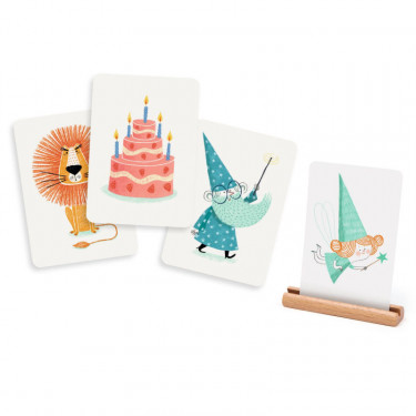 Jeu de devinettes TEKI TEKOI - jeu de cartes DJECO 5073