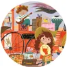 Le voyage de Mia, puzzle 36 pcs silhouette DJECO 7305