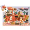 Le voyage de Mia, puzzle 36 pcs silhouette DJECO 7305