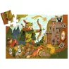 Robin des Bois, puzzle 36 pcs silhouette DJECO 7304