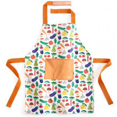 Tablier du potager - Tablier de cuisine avec poche pour enfant 2-5 ans DJECO 5520