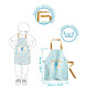 Tablier des chatons - Tablier de cuisine avec poche pour enfant 2-5 ans DJECO 5519
