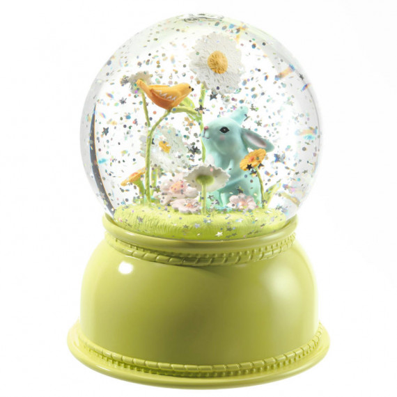 Veilleuse Boule à neige Lapin DJECO 3410