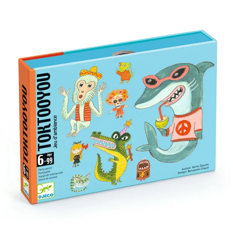 TOKTOOYOU - jeu de cartes DJECO 5072