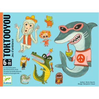 TOKTOOYOU - jeu de cartes DJECO 5072