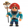 Ze Piratous Figurine Arty Toys DJECO 6851 - Chef du Clan des Pirates