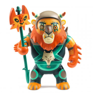 Ze Furious Figurine Arty Toys DJECO 6917 - Chef du Clan des Guerriers Animaux