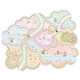 Puzzl'Up Lily & Polo, puzzle de sol 24 pièces + 2 figurines tinyly DJECO 6938