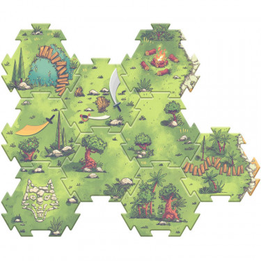 Puzzle'Up ARTY TOYS Voras Furious - 17 pcs + 1 figurine DJECO 6918