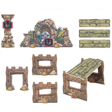 Puzzle'Up ARTY TOYS Voras Furious - 17 pcs + 1 figurine DJECO 6918