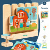 CASAMIX jeu puzzle éducatif en bois - 12 pièces DJECO 1618