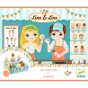 "Glacier Lina & Lino" jouer à préparer des glaces, jouet dinette DJECO 5518