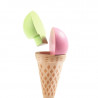 "Glacier Lina & Lino" jouer à préparer des glaces, jouet dinette DJECO 5518